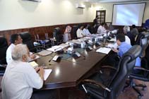 HEC's IPE Review visit at SZABIST KHI Campus-October (28-30)-2014 Campus